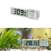 2X Termómetro de Acuario Electrónico Digital Medición de Temperatura del Tanque de Peces Medidor de Temperatura del Tanque de Peces Accesorios para