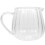 3Pcs Clear Glass Coffee Creamer Pitcher Multi-Use Milk Pourer Jar 2