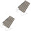 2Sets Green Nylon Lounge Chair Replacement Fabric for Home Use 4