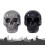 12Pcs Skull Studs for Leather, Skull Screw Back Rivets, Punk Skull  Stud Rivet, Metal Skull Decorative Buckle Studs 6