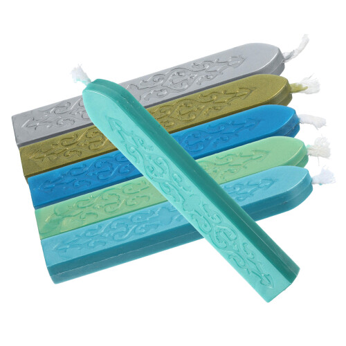 24Pcs Durable Wax Stamping Sticks for DIY Envelopes Invitations Craft 2