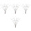 4Pcs Heavy Duty Stainless Rake Gardening Soil Cleaning Tool 2
