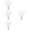 4Pcs Heavy Duty Stainless Rake Gardening Soil Cleaning Tool 5