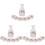 3Pcs Grey Ceramic Sake Serving Pot with Cups for Gatherings 2