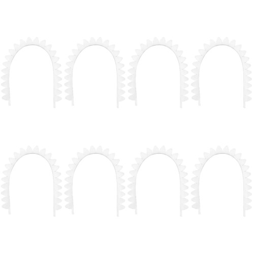 8Pcs Practical White Silicone Guzheng Practice Mute for Noise Control 1