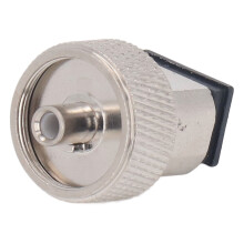 OTDR SC Adapter Square Ceramic/Metal, IL 0.2dB