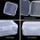 48 Pack Clear Plastic Beads Storage Containers Box with Hinged Lid for Small Items, Diamond, Beads (2.2X2.2X0.79In) 5