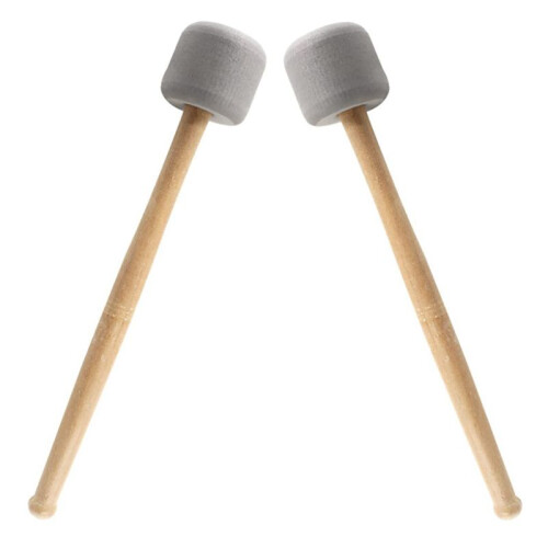 8Pcs Bass Drum Mallets Sticks Mallets Foam  Drum Mallets for Marching Band Percussion 2
