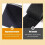 Carpet Fixing Hook & Loop Double-Sided High-Viscosity Car Carpet Fixed Hook & Loop Household Non-Slip Hook & Loop 4
