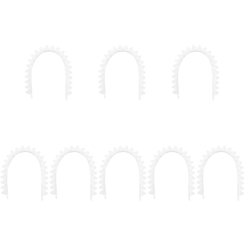 8Pcs Practical White Silicone Guzheng Practice Mute for Noise Control 2
