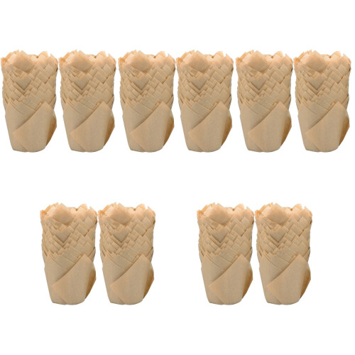 1000Pcs Portable Light Yellow Baking Cup Liners for Cupcakes Muffins 1