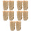 1000Pcs Portable Light Yellow Baking Cup Liners for Cupcakes Muffins 5