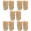1000Pcs Portable Light Yellow Baking Cup Liners for Cupcakes Muffins 6