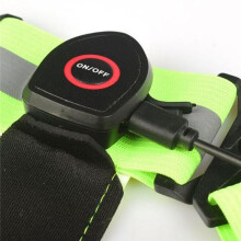 Reflective Vest for Walking At Night,High Visibility Night Running Gear Rechargeable Running Light for Runners Walkers