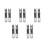 10Pcs Compact Ice Hockey Skate Sharpener Sturdy Material Portable Tool 8