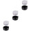 6Pcs Durable Ink Dishes Assorted Colors Practical Calligraphy Inkwells 5