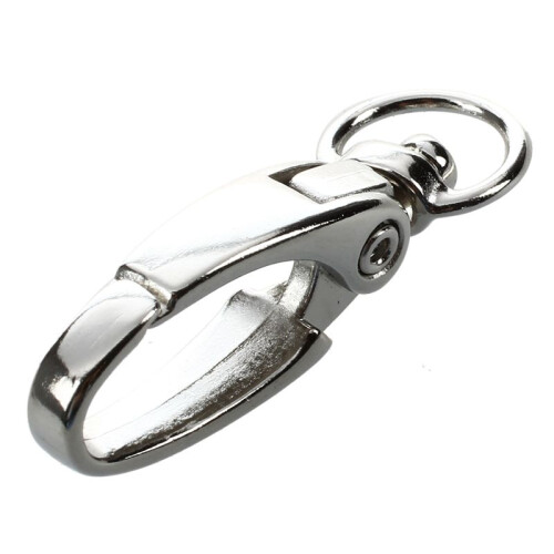 30 Pcs D Swivel Trigger Clips Hooks Metal Key Ring Lobster Clasps 2