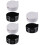 6Pcs Durable Ink Dishes Assorted Colors Practical Calligraphy Inkwells 7
