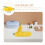 2Pcs PP Dumpling Maker Press Yellow Kitchen Dough Tool 9