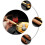 4Pcs Wooden Handle Fruit Ball Spoons Melon Baller Kitchen Tool 7