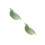 2Pcs Premium Ceramic Double Handle Salad Bowls Green Dishwasher Safe 5