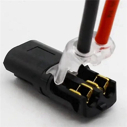 Double - Wire Plug-in Connector with Locking Buckle (60 Pack) 2
