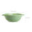 2Pcs Premium Ceramic Double Handle Salad Bowls Green Dishwasher Safe 10