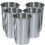 20Pcs Smooth Stainless Steel Drink Cups Multi-Purpose Beer Cups Silver 2