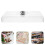 2Pcs Transparent Cake Dome Food Cover for Dessert Display 9