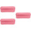 3Pcs Pink Electronic Organizer Bags Durable Fabric Storage for Travel 7