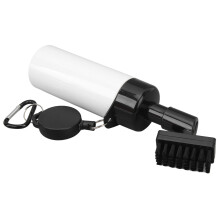 Spazzola per acqua per golf 160ML, borraccia staccabile con setole di nylon, bianca