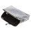 2X Women's Sequins Coin Purse Buckle  Wallet(Silver) 3