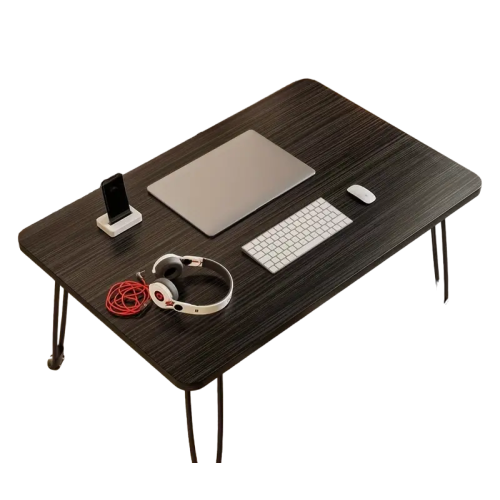 Foldable Wire Foot Study Desk - Black