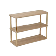 Walnut Multi-Layer Desktop Bookshelf