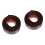 2Pcs Self Adhesive Coffee Threshold Strip Flexible PVC Floor Covering 4