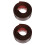 2Pcs Self Adhesive Coffee Threshold Strip Flexible PVC Floor Covering 5