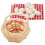 2Sets Durable Mini Bamboo Basket and Egg Model Decoration Set 3