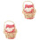 2Sets Durable Mini Bamboo Basket and Egg Model Decoration Set 4