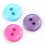 200Pcs 8Mm Mixed Color Round Shape Resin Buttons Sewing Accessories 5