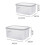 Box Grain  Food Container Pet Food Container Storage Box High Capacity 7