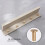 (Grey, 4-Hooks) Stay organized in style with these multi-functional floating shelves 6