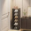 (Black, 6-Layers) Step up your shoe storage with this space-saving tall rack 8