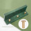 (Grey, 3-Hooks) Stay organized in style with these multi-functional floating shelves 10