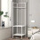 (Corner Frame Two Layers Black) Transform Neglected Corners into Organized Oases with this Chic Coat Rack 3