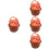 4Sets Miniature Basket with Egg Models for Dollhouse Decoration 7