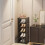 (White, 4-Layers) Step up your shoe storage with this space-saving tall rack 8