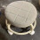 (White) Step Up Your Decor Game with a Trendy Round Rolling Stool 4