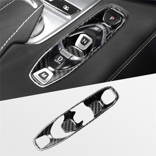 Center Clapper Button Bezel for  Corvette C8 2020-2023 Car Console Gear Shift Button Sticker Accessories 1