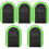 5Pcs Multi-Functional Black Key Lock Box with Combination for Keys 3