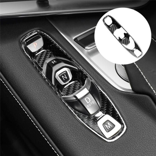 Center Clapper Button Bezel for  Corvette C8 2020-2023 Car Console Gear Shift Button Sticker Accessories